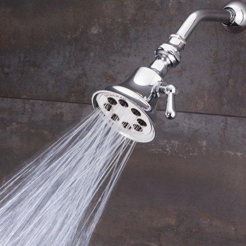 Speakman Speakman Retro S-3015 8-Jet Shower Head, 2.5 GPM, Polished Chrome