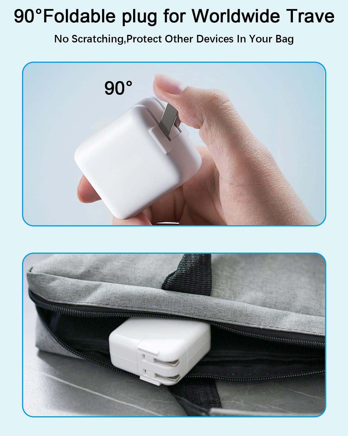 UCCRIE Mac Book Air Charger - 30W USB C Charger Block PD 3.0 Fast Charging Power Adapter Plug for MacBook Pro/Air,ipad Pro/Air/mini, iPhone 15 14 13 12 /Pro/Pro Max/Plus/Mini,SE/XR/XS/X and All USB C Device