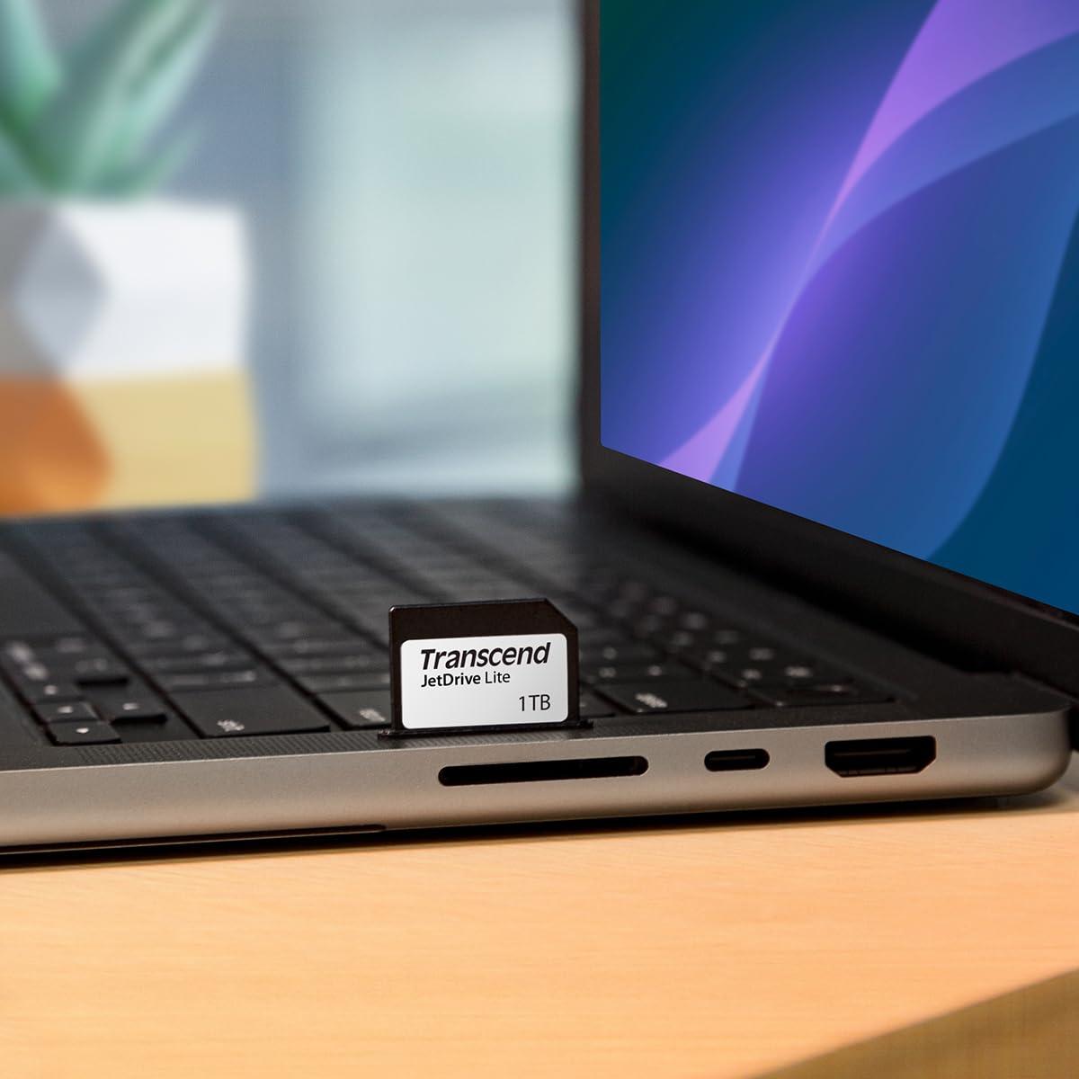 Transcend Transcend 1TB JDL330 JetDrive Lite 330 Expansion Card for MacBook Pro 2021 TS1TJDL330,Grey