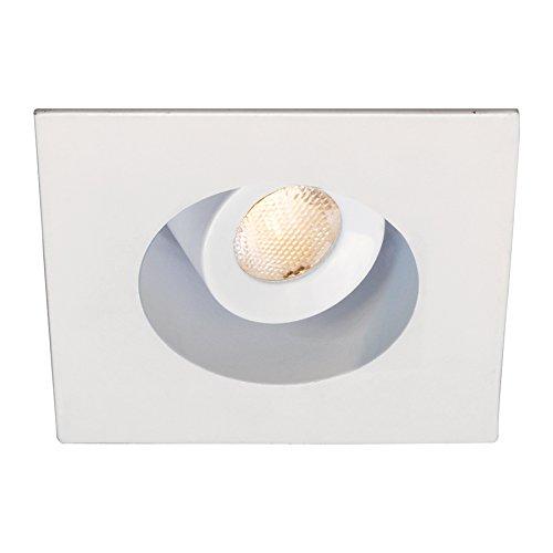 WAC Lighting WAC Lighting HR-LED252E-30-WT White LEDme 1" Adjustable Square Miniature Recessed Downlight 3000K Soft