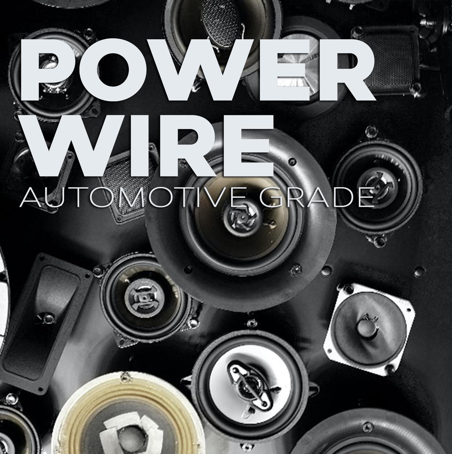 BEST CONNECTIONS BEST CONNECTIONS 8 Gauge Wire (25ft, Black Translucent) | Ideal for Automotive Wire, Car Amplifier, Speaker, Trailer | Durable Primary/Remote, Power/Ground Electrical Wiring