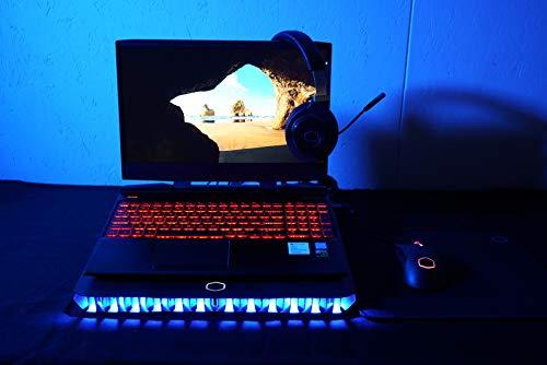 Cooler Master Cooler Master Notepal X150R - Laptop Cooling Pad with Blue LED, 160mm Silent Fan, Metal Mesh Surface, Black - Supports Laptops Up to 17"