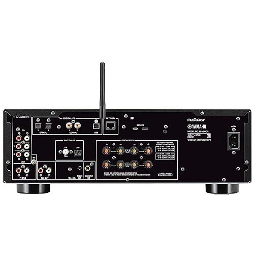 Yamaha Audio Yamaha R-N800A Network Receiver with Phono and Built-in DAC, Silver