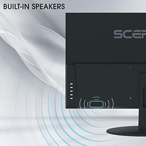 Sceptre Sceptre IPS 24-Inch Business Computer Monitor 1080p 75Hz with HDMI VGA Build-in Speakers, Machine Black (E248W-FPT)