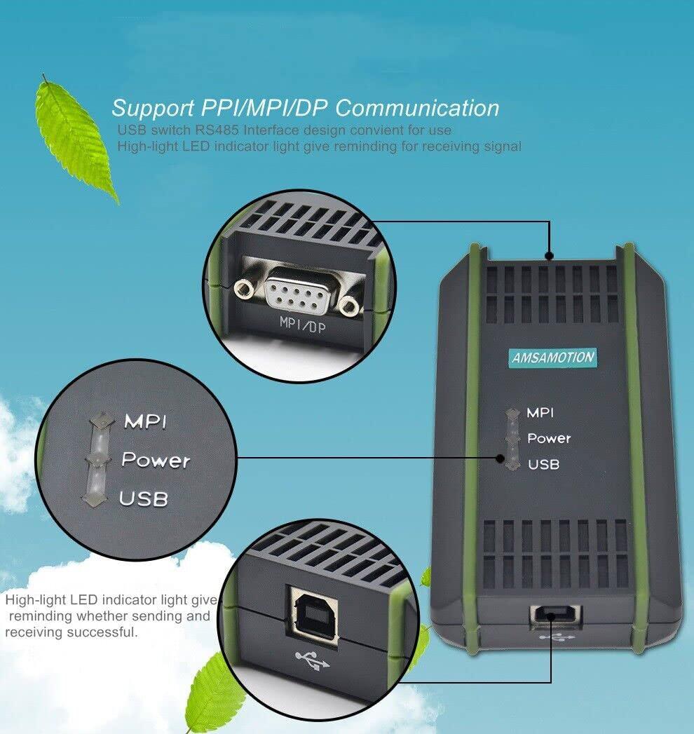 CC-STAR 6GK 1571-0BA00-0AA0 PC USB A2 Cable for Siemens S7-200 S7-300 S7-400 GK1571-0BA00-0AA0 MPI + PC-Adapter-USB SIMATIC S7