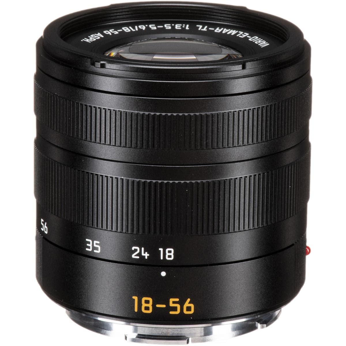Leica Leica 011-080 Vario-Elmar-T 18-56/f3.5-5.6 ASPH Large-Format Lens Black Anodized