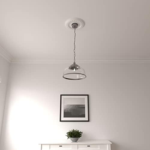 Ekena Millwork Ekena Millwork CM12JA Jackson Ceiling Medallion, 12 1/4"OD x 4"ID x 1 1/8"P, Factory Primed