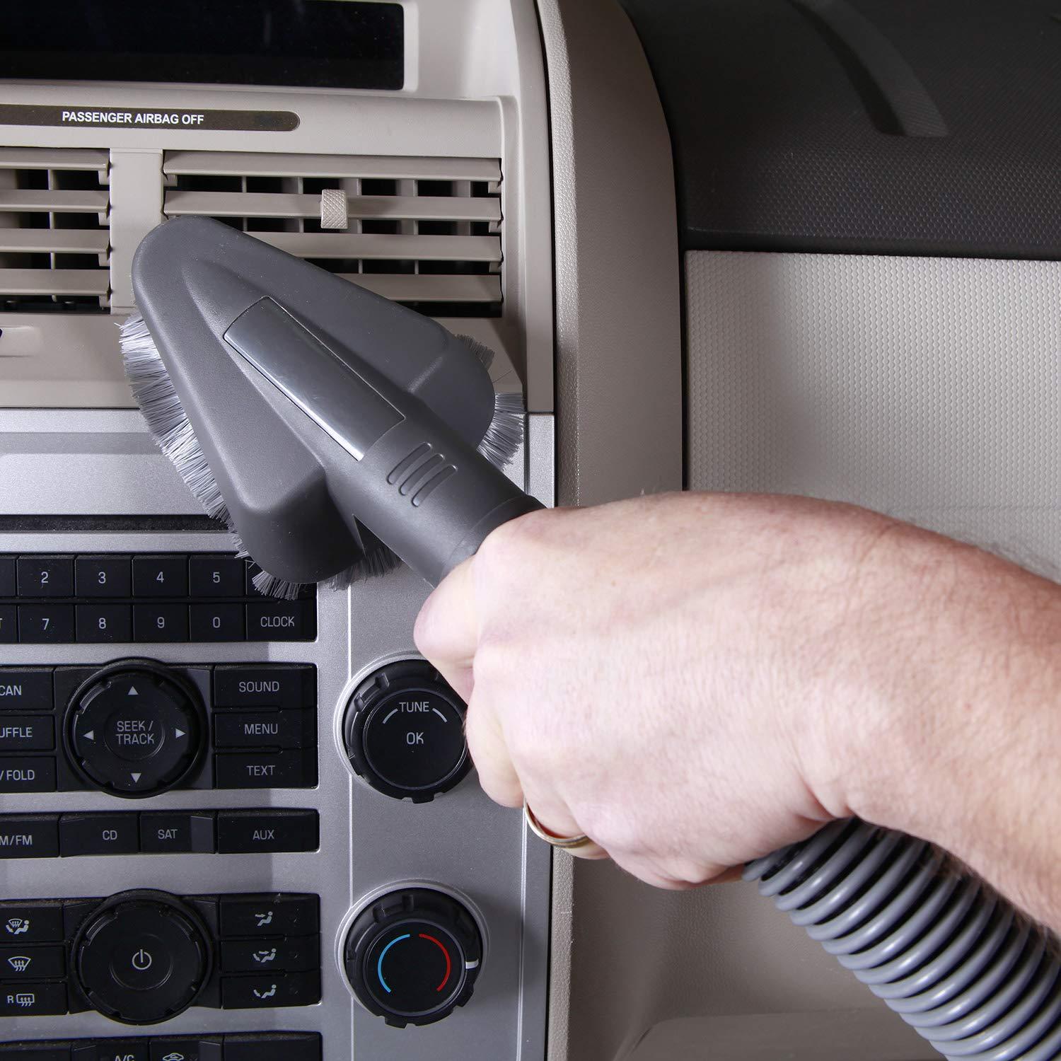 WORKSHOP Wet/Dry Vacs WORKSHOP Wet/Dry Vacs Vacuum Accessories WS12552A Premium Auto Cleaning Wet/Dry Shop Vacuum Attachment Kit for Wet Dry Vacuum Cleaners, 1-1/4-inch Shop Vacuum Attachments with 2-1/2-inch Hose Adapter