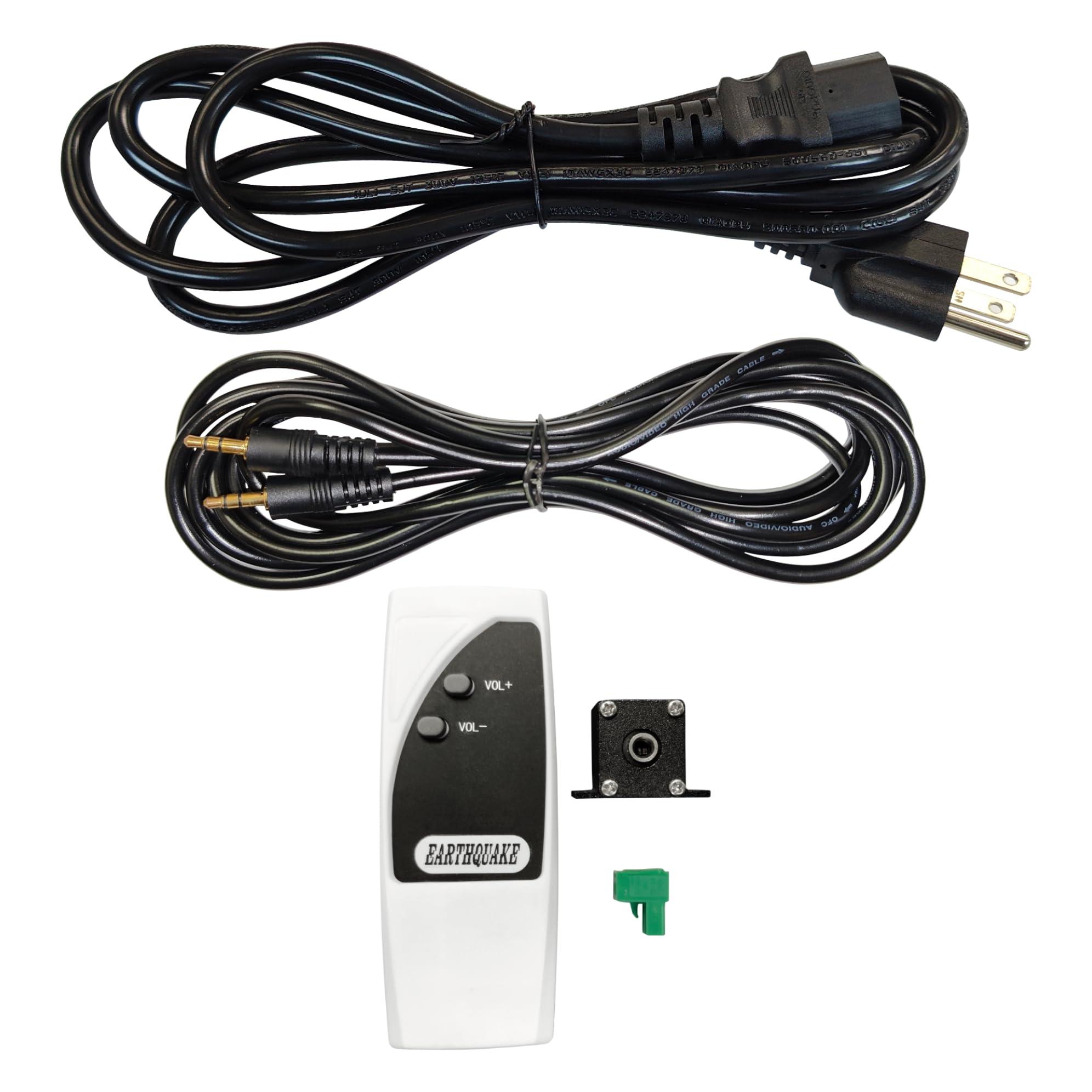 EARTHQUAKE EARTHQUAKE Sound Supernova Luminous LU-12 12-Inch Powered Subwoofer with SLAPS V2 Passive Radiator, Piano Black