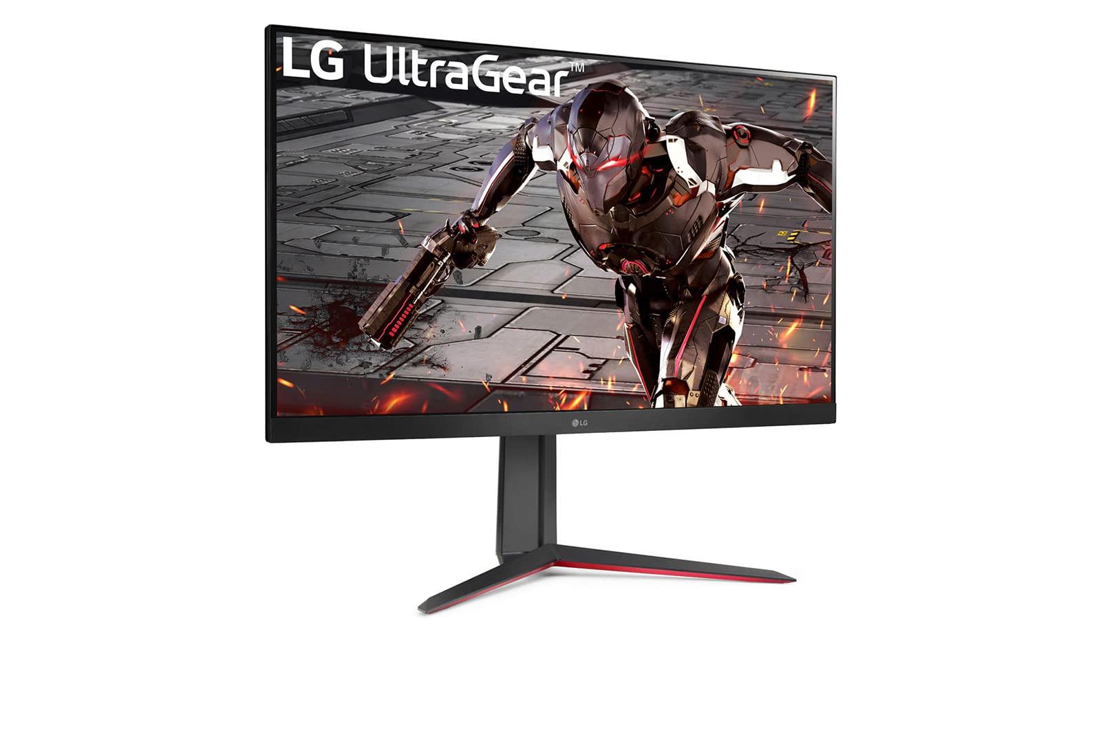 LG LG 32GN650-B Ultragear Gaming Monitor 32 QHD (2560 x 1440) Display, 165Hz Refresh Rate, 1ms MBR, HDR 10, sRGB 95% Color Gamut, AMD FreeSync Black