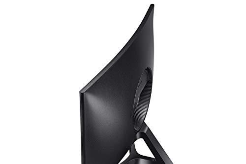 SAMSUNG SAMSUNG 24-Inch CRG5 144Hz Curved Gaming Monitor (LC24RG50FQNXZA) Computer Monitor, 1920 x 1080p Resolution, 4ms Response, FreeSync, Game Mode, HDMI