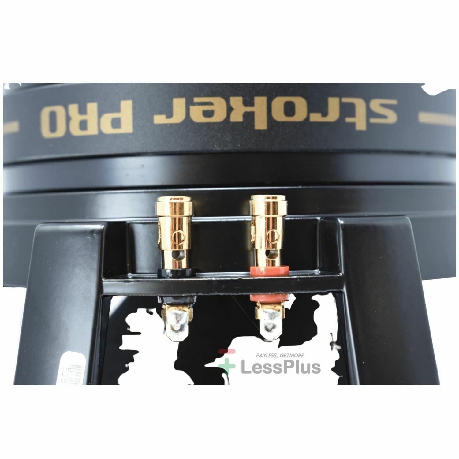 Cerwin Vega Mobile CV Cerwin Vega CVMPCL10 10 inch 500 Watts Full Range Midrange Gold Speakers Stroker Pro Series