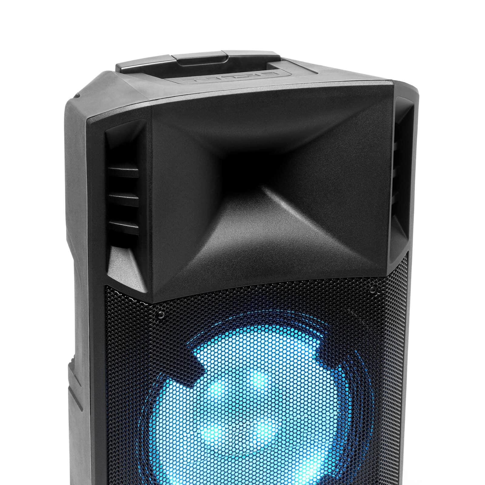 Ion Ion IPA118A Power Glow 300 Bluetooth 300 Watt Portable Speaker System (Black)