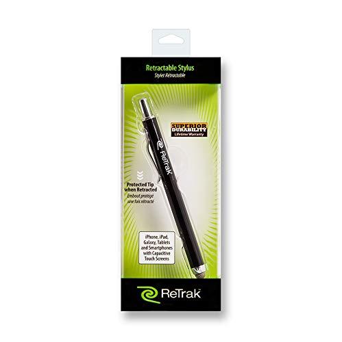 ReTrak ReTrak Retractable Stylus, Black (ETSTYLUSBLK)