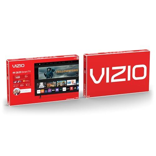 VIZIO VIZIO 65-inch Quantum 4K QLED Smart TV with Dolby Vision, 120FPS @ 1080p PC Gaming, WiFi 6, Bluetooth Headphone Capable, Apple AirPlay, Chromecast Built-in (New)- M65Q6-L4