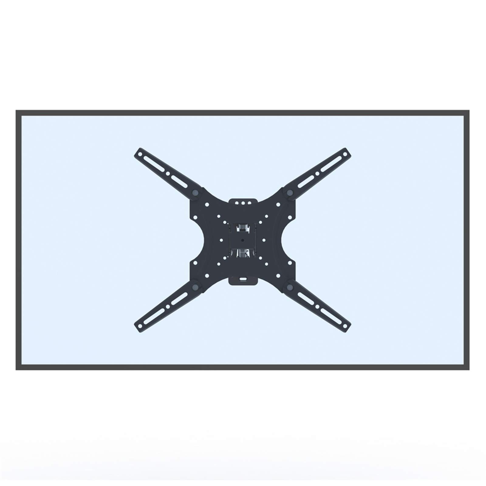 LEADZM LEADZM 26-55" Adjustable Wall Mount Bracket Rotatable TV Stand TMX400 with Spirit Level