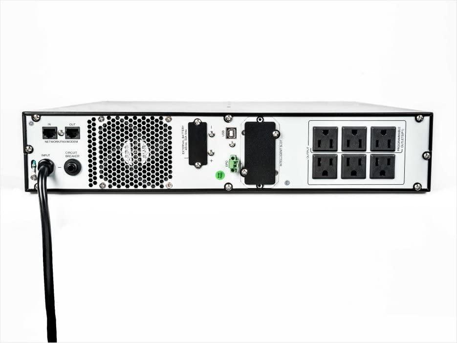 Vertiv Vertiv Liebert PSI5 UPS - 1100VA 990W 120V Line Interactive AVR, Rack/Tower, Lead Acid, 0.9 Power Factor, Pure Sine Wave, Rotatable LCD Monitor, Power Backup with Surge Protection (PSI5-1100RT120)