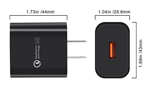 TPLTECH Fast Charger Compatible Samsung Galaxy J7, Galaxy J7 Prime,J7 Sky Pro/Pro,J7 V 2nd/Perx/Star,J7 Neo/Luna/Crown/Eclipse/Refine,J6 Plus/J5 Pro,J4 Plus/J4 Core,Qucik Charge 5FT USB Micro Cable