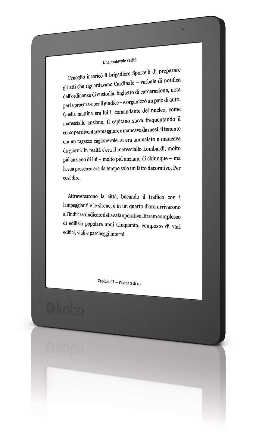 Kobo Kobo Aura - eBook reader - 4 GB - 6"(N236-KU-BK-K-EP)