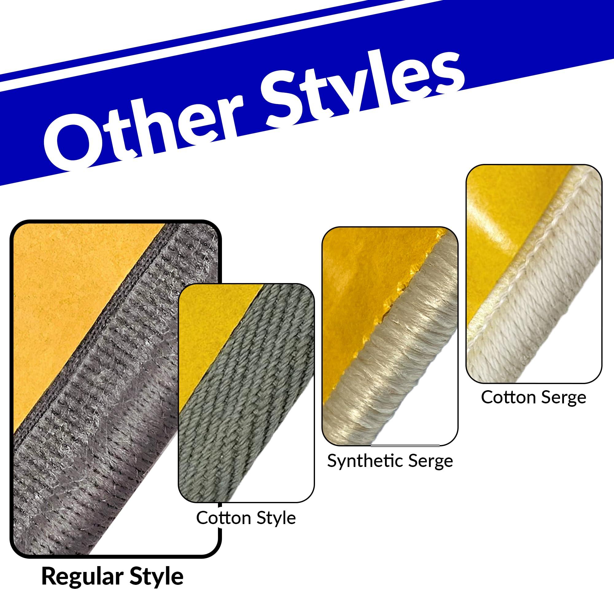 Instabind Carpet Binding by Instabind - Regular Style, Carpet Edge Binding, Rug Binding for Edges, Ideal for Area Rugs, Durable Hold, DIY Carpet Binding, Carpet Finishing Edge - Smoke, 54 ft Rolls