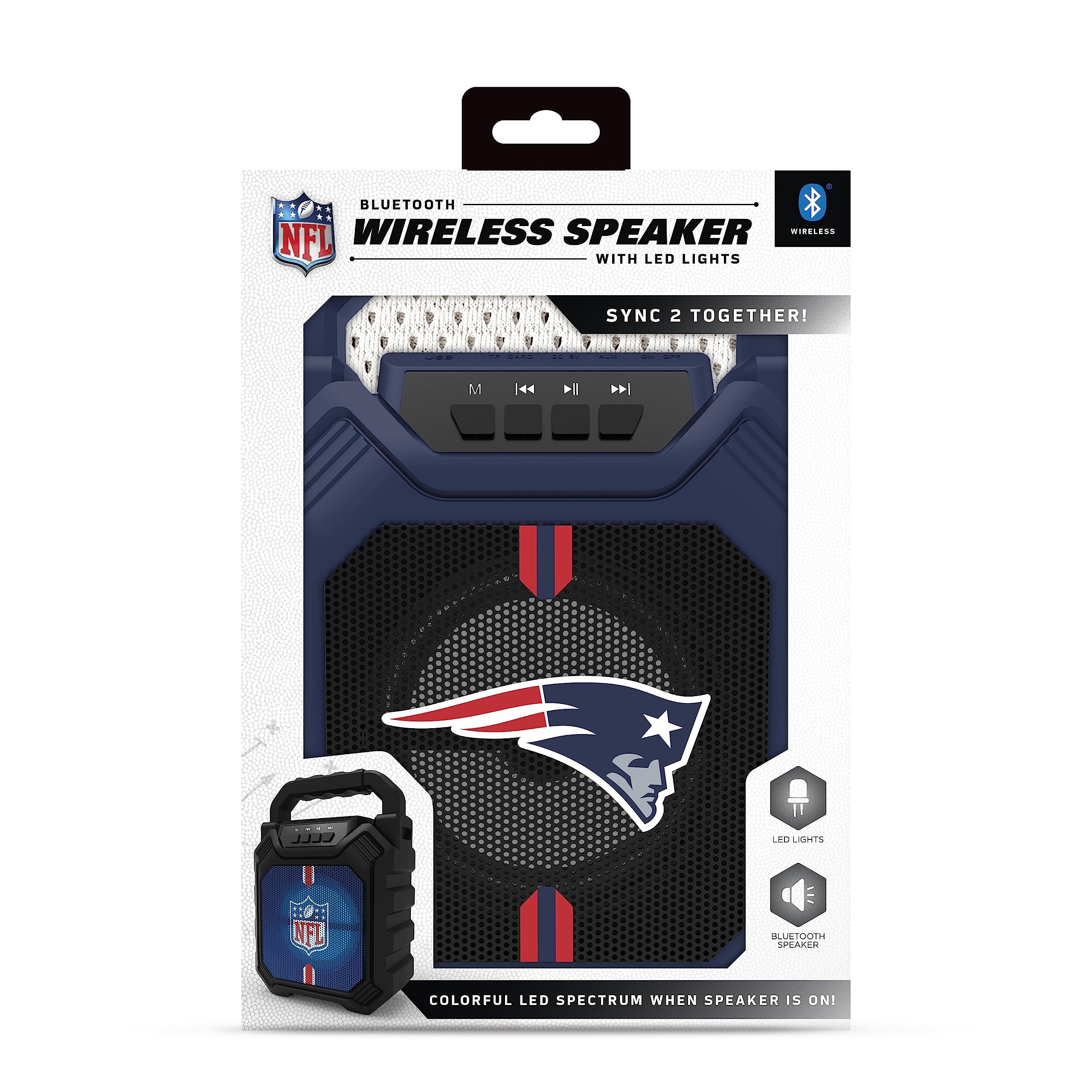 SOAR SOAR NFL XL ShockBox Wireless Bluetooth Speaker, New England Patriots