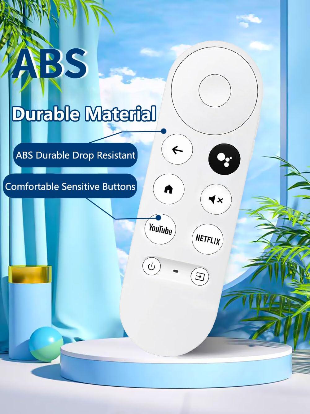 AieSHOP New Upgrade Voice Remote for Google Chromecast 4k Snow/HD TV, Replacement Remote Control for G9N9N, GA01920-US, GA01409-US, GA01923-US, GA01919-US