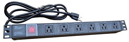 Sysracks Server Rack - Wall Cabinet - 6U Wall Mount Rack Enclosure with Fans - Audio Rack - Network Rack - 24 Inch Depth AV Cabinet - on Levelers - PDU - Shelf - Locking Cabinet - Black (6U 24"x18"x14.5")