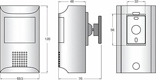 DIYSecuritycameraworld DIYSecuritycameraworld 1/2.9" HD 1080P CCTV HDCVI Camera 2mp 1920x1080 PIR Style Motion Detector 3.7mm 0.01 Lux for CVR DVR