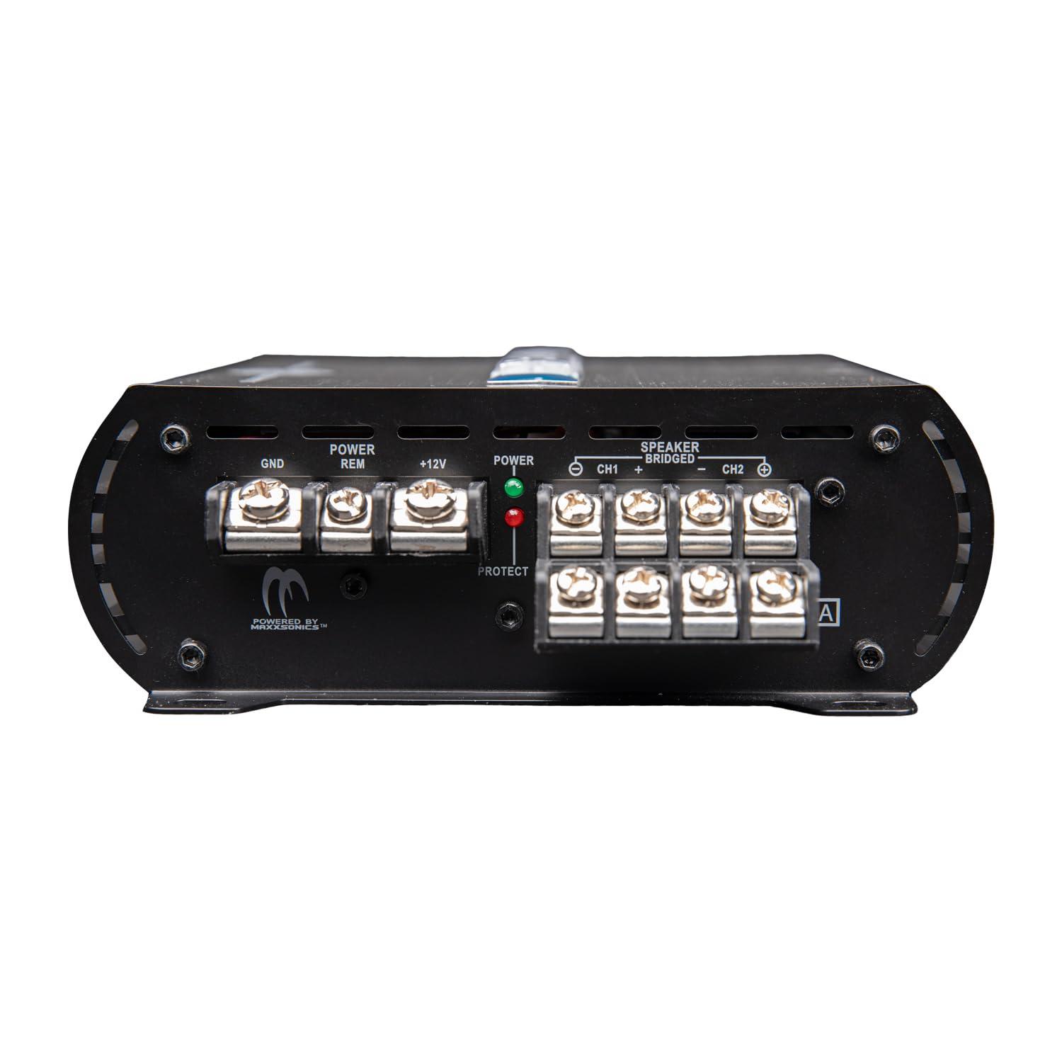 Autotek Autotek Street Machine SM-1200.4D 1200 Watt Four Channel Car Audio Amplifier - High Output, Class D, 2, 4, Mono Bridged at 4 Ohm Stable, Low Level Input, Mosfet Power Supply
