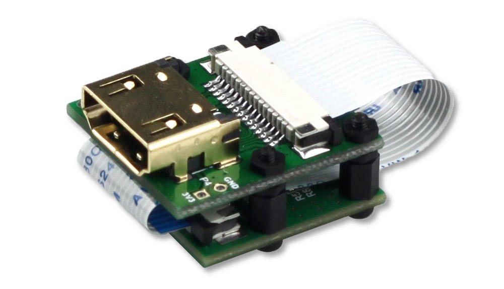 Arducam Arducam CSI to HDMI Cable Extension Module with 15pin 60mm FPC Cable for Raspberry Pi Camera V3/V1/V2/HQ (Pack of 2, 1 Set)