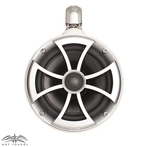 wet sounds wet sounds Icon 8 W-SC 8" White Marine Tower Speakers Swivel