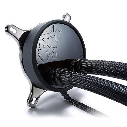 Fractal Design Fractal Design Celsius S36-360 mm Radiator Silent Liquid CPU Cooler PWM Intelligent Controls 3X Fractal Design Dynamic X2 PWM GP-12 120 mm Silent Fans Included 1/4 Inch Fitting Blackout