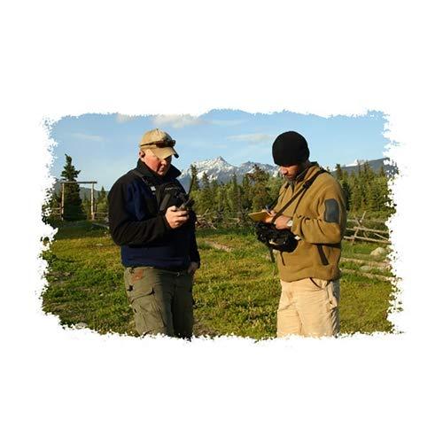 COAXSHER Coaxsher Radio Chest Harness Rig for 2 Way Radio, GPS and Hand Held Electronics | Ideal for Tactical Search and Rescue, Ski Patrol, Military and Emergency Response Personnel (Black, DR-1 Commander)