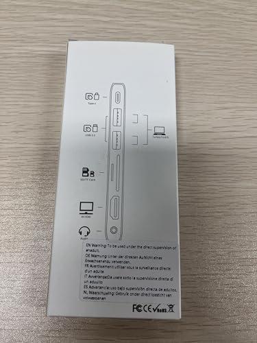 Rytaki Surface Pro 11 USB Hub, Surface Pro 9 USB Hub Docking Station with 4K HDMI, USB-C Thunderbolt 4(8K Video+Data+100W PD), USB 3.0 * 2, SD TF Card Slot, USB C Hub for Surface Pro 11/Pro 10/Pro 9/Pro X