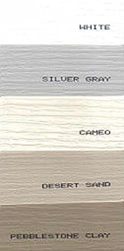 Mobile Home Parts Mobile Home Skirting Vinyl Underpinning Panel Pebblestone (Clay) 16" W x 46" L (Box of 8)