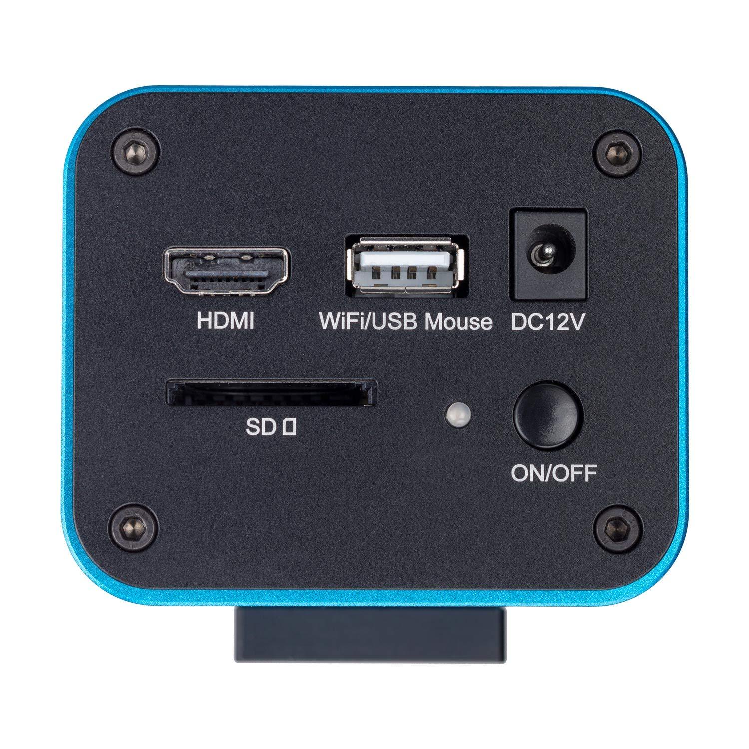 AmScope AmScope HD205-WU 5MP 1080p HDMI WiFi Digital Camera for Standalone and PC Imaging