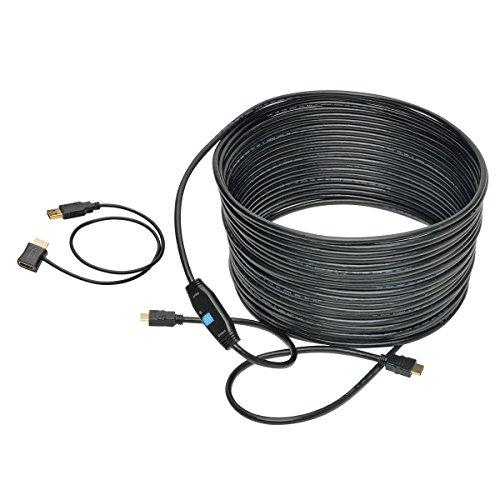 Tripp Lite Tripp Lite Active High-Speed HDMI Cable with Built-In Signal Booster, 1920 x 1080 (1080p) @ 60 Hz (M/M), Black, 65 ft. (P568-065-ACT)
