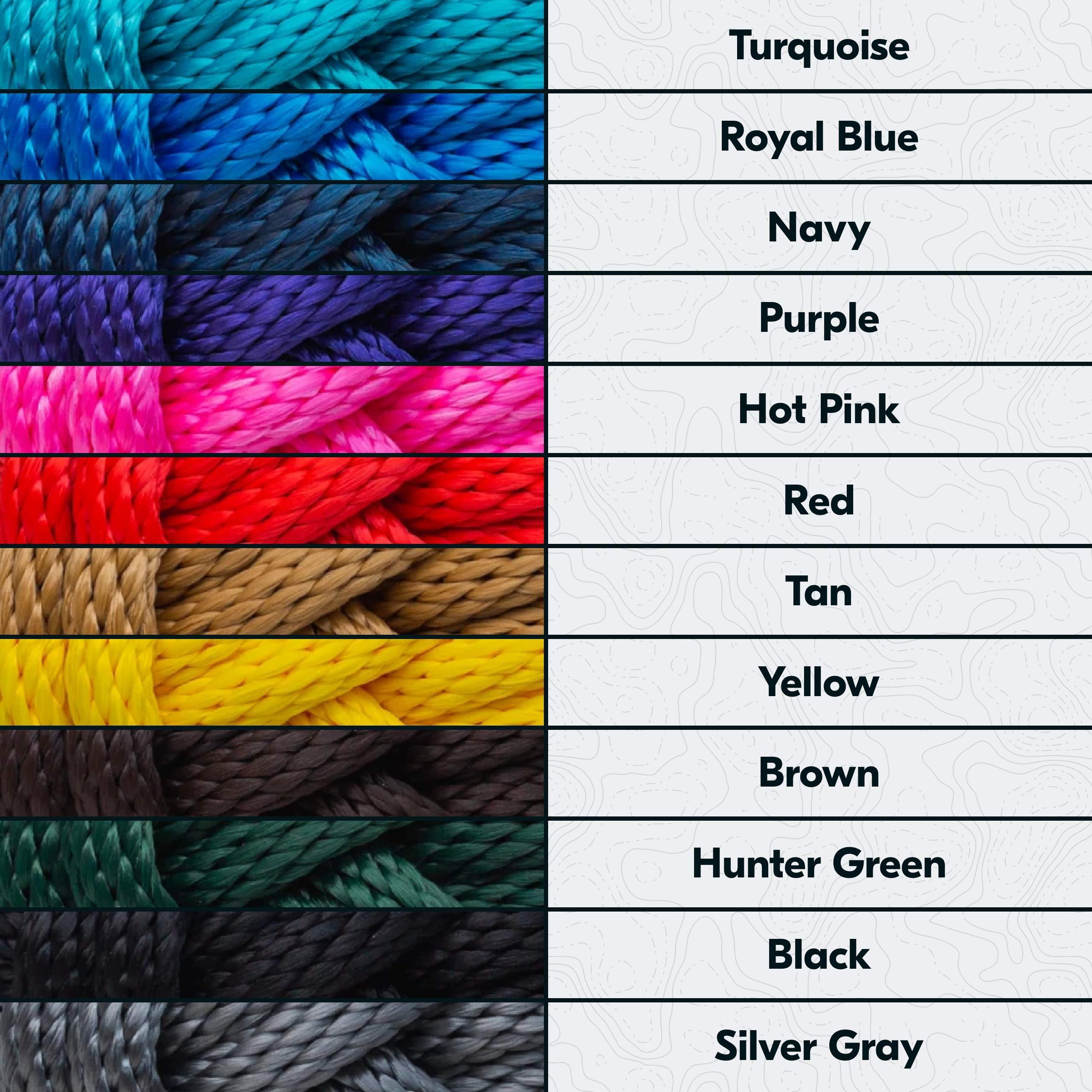 Montauk Rope 1/2\" (12mm) Solid Braid Polypro Derby Rope - Hunter Green - 250 Feet