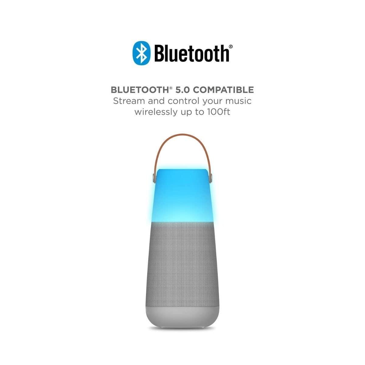 ION Ion Audio Bright Max Plus Indoor/Outdoor 360 Degree Bluetooth Wireless Speaker (Renewed)