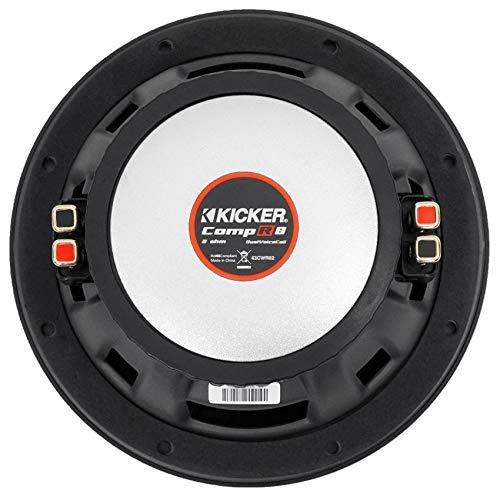 KICKER (2) Kicker 43CWR82 COMPR8 8" 1200w DVC 2-Ohm Car Audio Subwoofers Subs CWR8-2