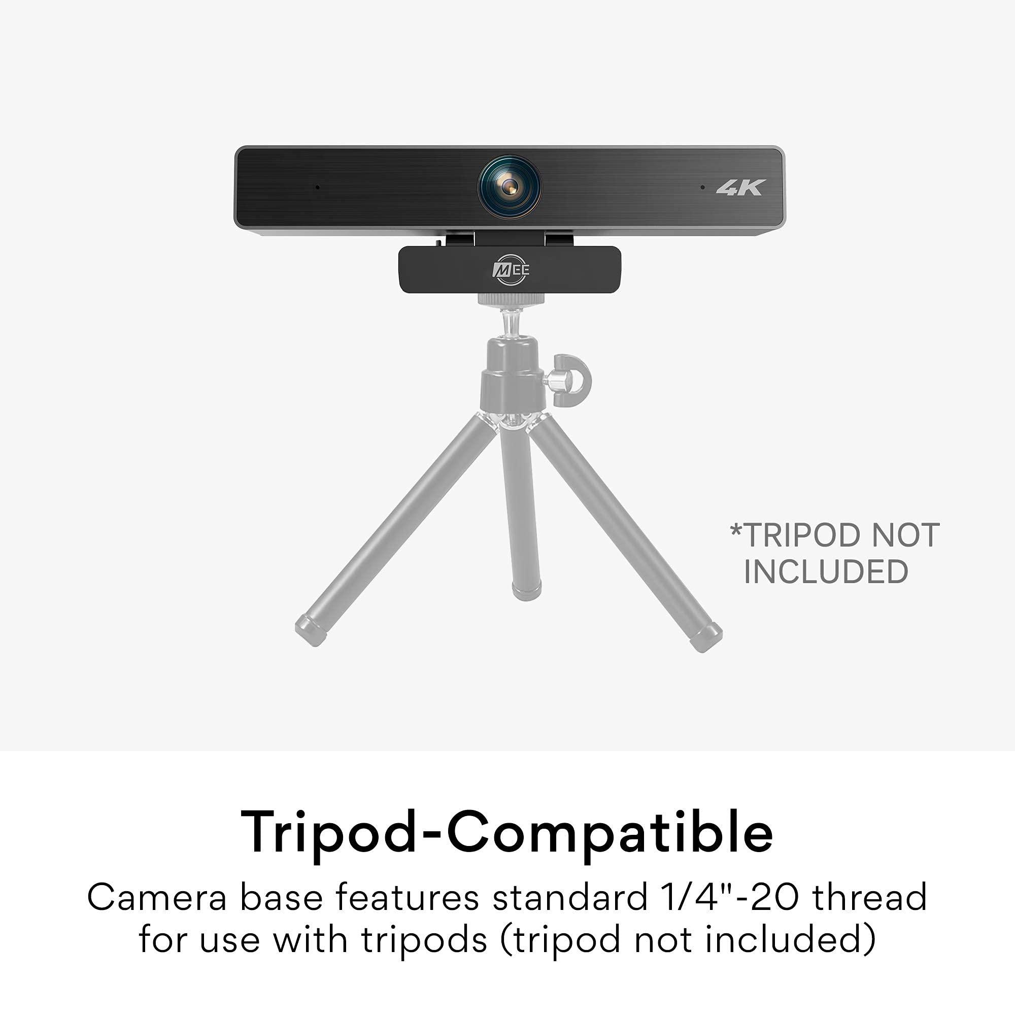 MEE audio MEE audio C11Z 4K Ultra HD Conference Webcam with ANC Microphone (Renewed)