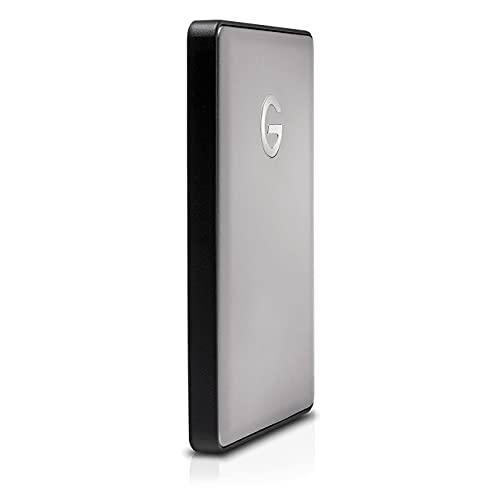 G-Technology G-Technology 5TB G-DRIVE Mobile USB-C (USB 3.1 Gen 1) Portable External Hard Drive, Space Gray - 0G10477-1