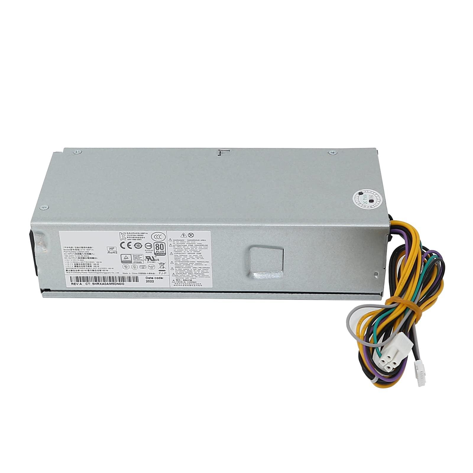 DirectNine Basics Power Supply Replacement Compatible with HP Prodesk 600 G3 SFF 400 G5 SFF D18-180P1A PCH019 PA-1181-3HB DPS-180AB-26A/30A L07658-001 L08404-002 901765-003 901761-003 901764-003