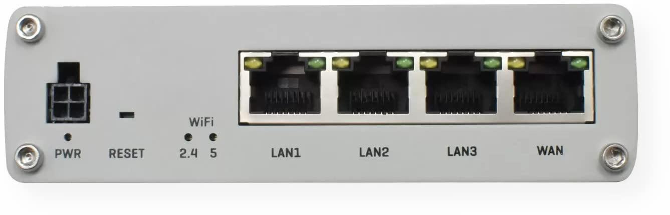 Teltonika Teltonika RUTX10000200 Professional Ethernet Router, US PSU, 4 x Ethernet Ports, Digital Input/Output for Remote Monitoring, Compatible with Teltonika Remote Management System