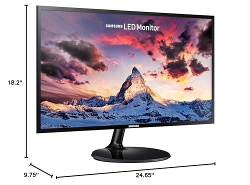 SAMSUNG SAMSUNG 27\" FHD Flat Monitor with Super-Slim Design - LS27F354FHNXZA, Black