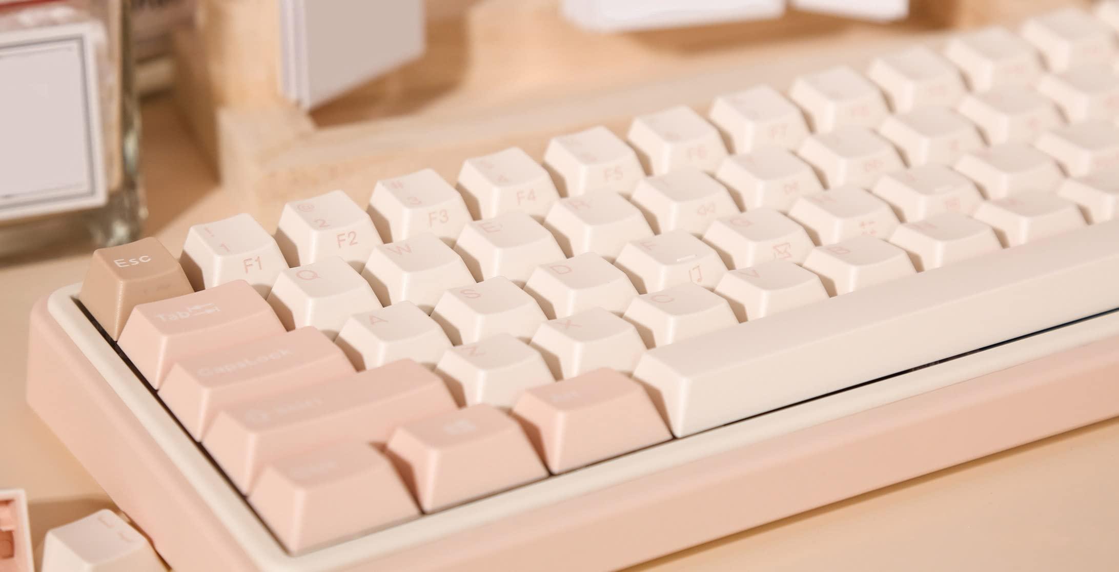 Varmilo Varmilo Minilo VXB67 Graptopetalum Mendozae 65% Bluetooth White LED Mechanical Keyboard Varmilo EC Daisy V2