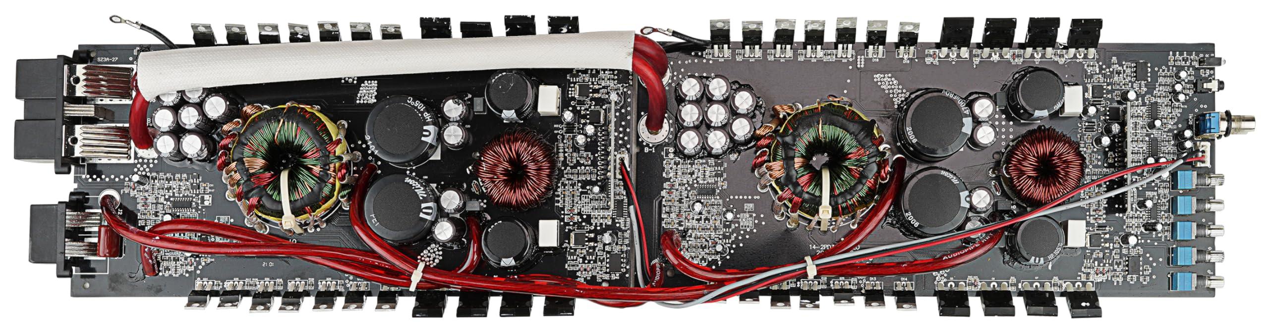 Audiopipe Audiopipe APDLO Class D Car Amplifier (APDLO-30001D), Monoblock Amplifier, Car Audio, Oversize Mosfet Circutry, 3000 Watts, Built-in Subsonic Filter, Overload/Overheat Protection, Remote Bass Knob