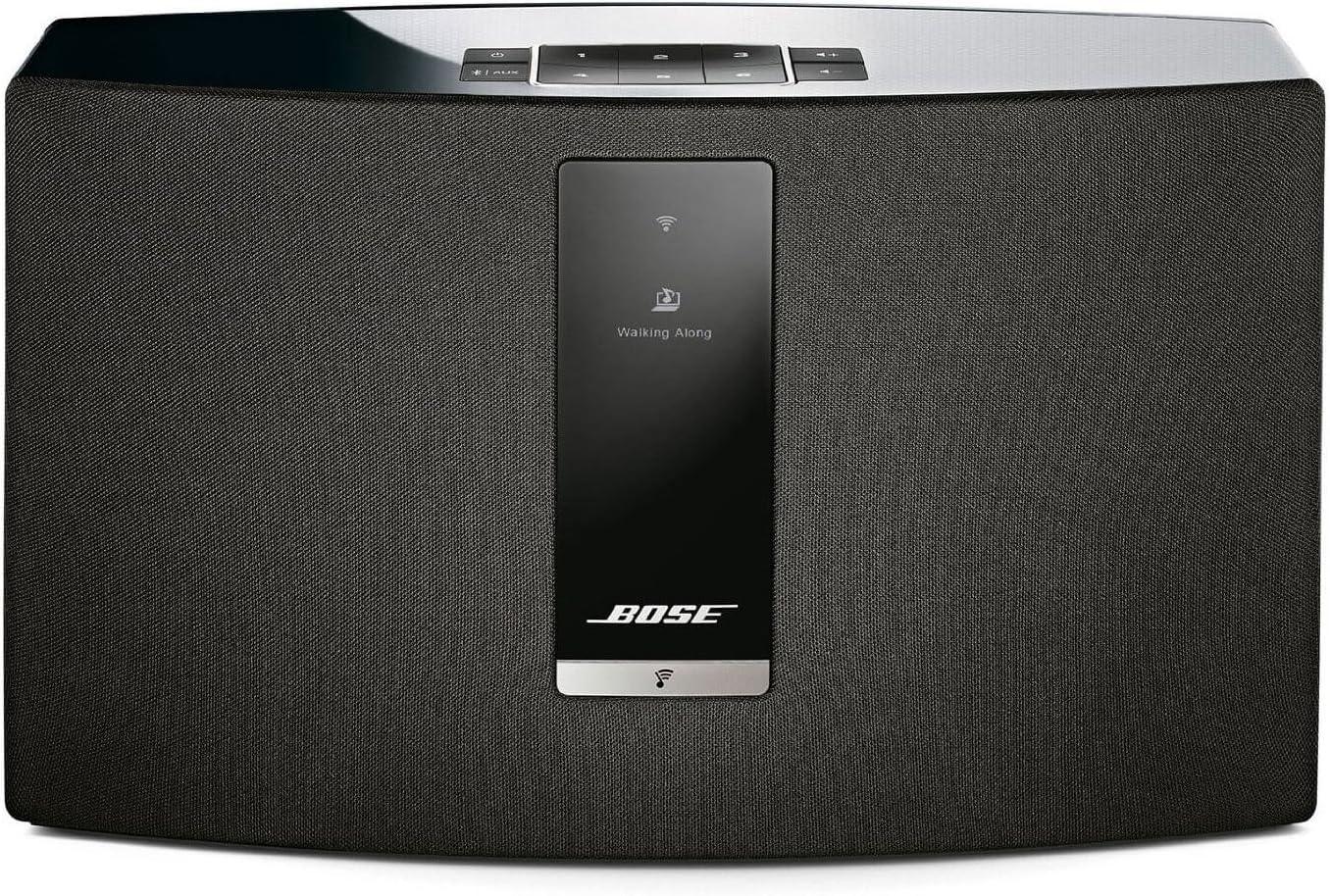 Bose Bose SoundTouch 30 wireless speaker, Compatible with Alexa, Black - 738102-1100 (Renewed)