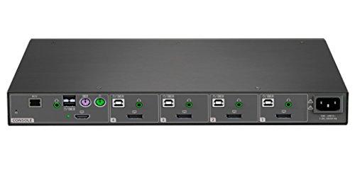 Avocent Avocent Vertiv Cybex SC800 Secure Desktop,4 Port,Single Head Monitor,DisplayPort,TAA Compliant,Common Access Card (CAC),Dedicated Peripheral Port (DPP),Secure Desktop KVM Switch(SC840D-001)