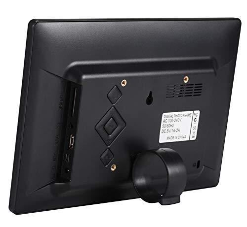 Digital Picture Frames Digital Photo Frame 10.1 inch 1024x600 High Resolution Picture Frame with Remote Control, Alarm Clock and Calendar, Commercial Advertising Machine, Display Picture/Video